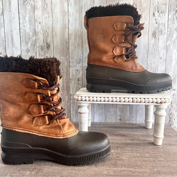 Sorel Women’s Badger Boots Size 7 - Picture 2 of 8